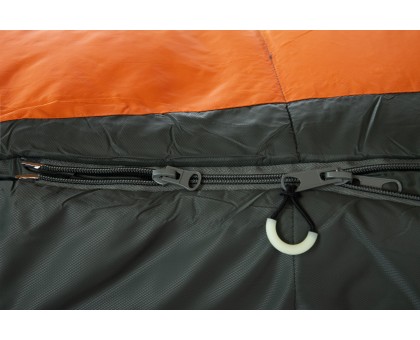 Спальний мішок Tramp Fjord Regular: кокон для туризму (orange/grey) - купити в Україні