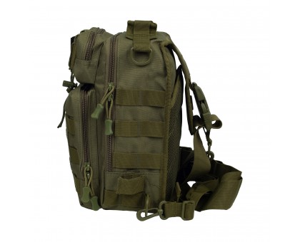 Сумка тактична через плече Tribe Sling Pack 6,5L Olive