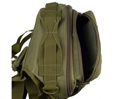 Сумка тактична через плече Tribe Sling Pack 6,5L Olive