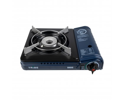 Портативна газова плита Tribe Basic T-HD-0002 Blue - Кемпінгова Портативна газова плита Tribe Basic T-HD-0002 Blue - Кемпінгова