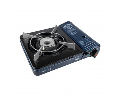 Портативна газова плита Tribe Basic T-HD-0002 Blue - Кемпінгова Портативна газова плита Tribe Basic T-HD-0002 Blue - Кемпінгова