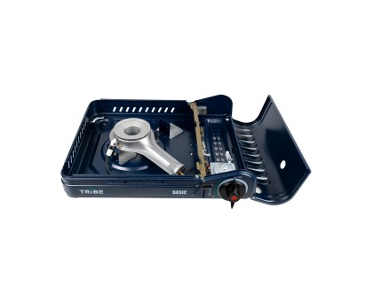 Портативна газова плита Tribe Basic T-HD-0002 Blue - Кемпінгова Портативна газова плита Tribe Basic T-HD-0002 Blue - Кемпінгова