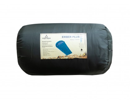 Спальний мішок Totem Ember Plus Olive: Ковдра з капюшоном, 190/75, лівий, купити в Україні