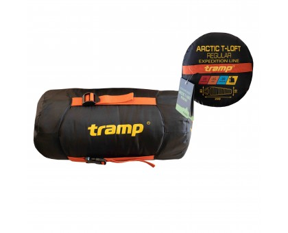 Спальний мішок Tramp Arctic Regular Кокон Лівий UTRS-048R: Купити в Україні | Оранжевий