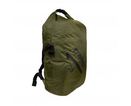 Герморюкзак Tramp PVC Diamond Ripstop olive 25л: Купити водонепроникний рюкзак TRAMP