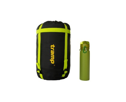 Спальний мішок Tramp Hiker Compact кокон лівий olive/grey – купити в Україні