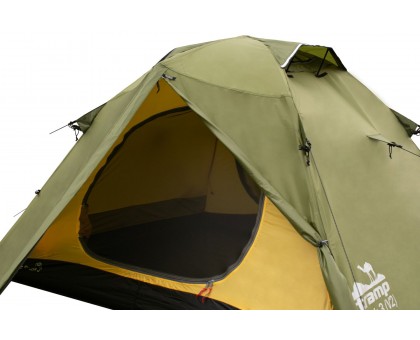 Намет Tramp Peak 3 (v2) green UTRT-026: купити в Україні | Тримісний туристичний намет