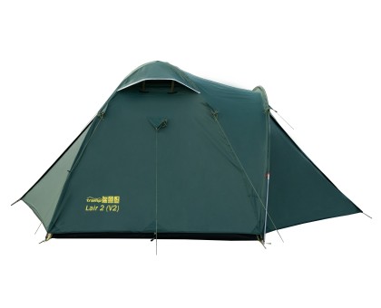 Намет Tramp Lair 2 (v2) green UTRT-038: купити двомісний намет Tramp для туризму