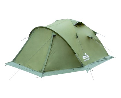 Намет Tramp Mountain 2 (v2) green UTRT-022: Купити двомісний туристичний намет Tramp
