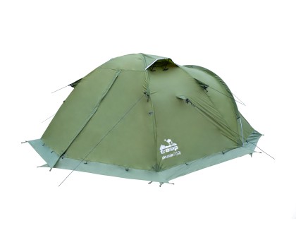 Намет Tramp Mountain 2 (v2) green UTRT-022: Купити двомісний туристичний намет Tramp