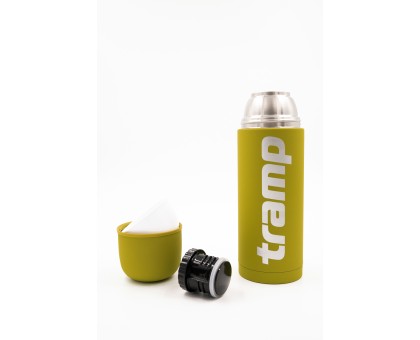 Термос TRAMP Soft Touch 1 л UTRC-109 Жовтий: купити в Україні від виробника Tramp