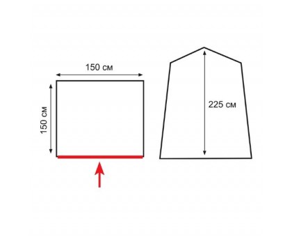 Тент Totem Privat (душ/туалет) - Купити від Totem | Туристичний тент