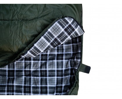 Спальний мішок Totem Ember Plus Olive: ковдра з капюшоном (правий) 190/75 - купити