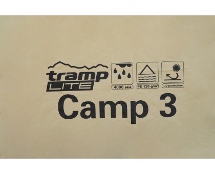 Намет Tramp Lite Camp 3 sand UTLT-007: купити для кемпінгу | Tramp Lite