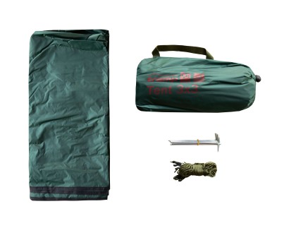 Тент Tramp Tent 3 х 3 green UTRT-100: купити намет Tramp для туризму, зелений