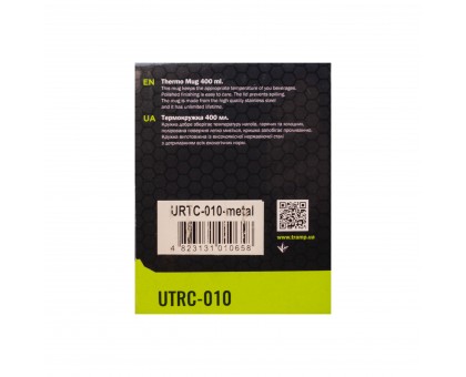 Термочашка TRAMP 400мл UTRC-010 metal: купити надійно та недорого від виробника Tramp
