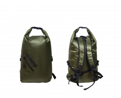 Герморюкзак Tramp PVC Diamond Ripstop 40л olive: Купити водонепроникний рюкзак