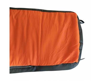 Спальний мішок Tramp Boreal Regular кокон: купити orange/grey, лівий, -5°C