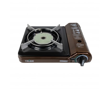 Tribe Ceramic T-HD-0004 Brown: Портативна газова плита для кемпінгу Tribe Ceramic T-HD-0004 Brown: Портативна газова плита для кемпінгу