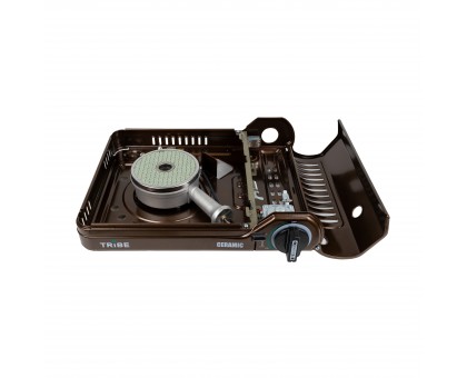 Tribe Ceramic T-HD-0004 Brown: Портативна газова плита для кемпінгу Tribe Ceramic T-HD-0004 Brown: Портативна газова плита для кемпінгу