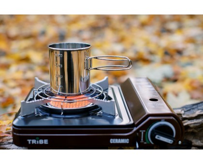 Підставка на газову плиту Tribe Coffee Stand Silver