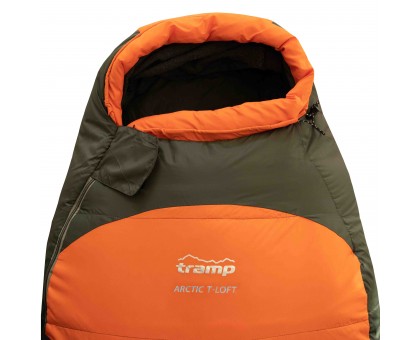 Спальний мішок Tramp Arctic Long кокон (лівий, orange/grey) - купити в Україні