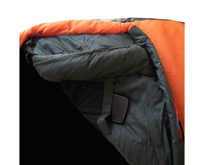 Спальний мішок Tramp Arctic Long кокон (лівий, orange/grey) - купити в Україні