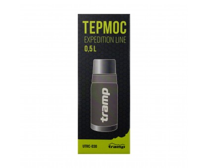 Термос TRAMP Expedition Line 0,5 л UTRC-030 Сірий: купити для походів та подорожей