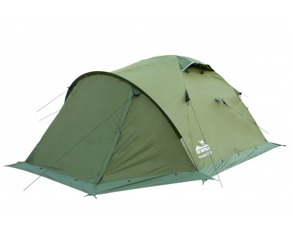 Намет Tramp Mountain 3 (v2) green UTRT-023: купити тримісний намет Tramp