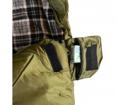 Спальний мішок Tramp Sherwood Regular UTRS-054R: Ковдра для туризму | Dark-olive/grey