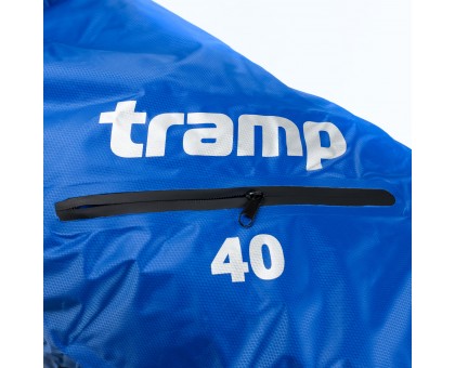 Герморюкзак Tramp PVC Diamond Ripstop 40л: синій, UTRA-257 - купити в Україні