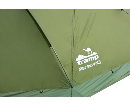Намет Tramp Mountain 4 (v2) green UTRT-024: купити для туризму від Tramp