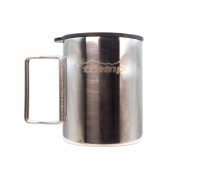 Термочашка TRAMP зі складаними ручками та поїлкою 400мл UTRC-137 метал