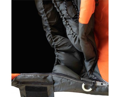 Спальний мішок Tramp Boreal Regular кокон: купити orange/grey -5°C (правий)
