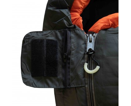 Спальний мішок Tramp Boreal Regular кокон: купити orange/grey -5°C (правий)