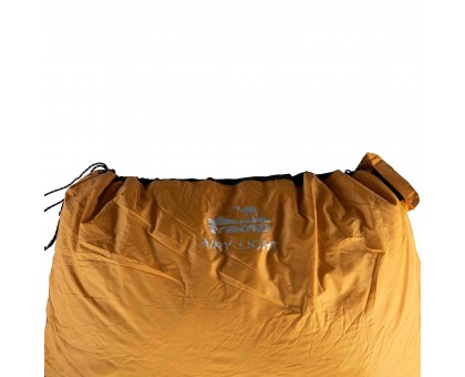 Спальний мішок Tramp Airy Light ковдра з капюшоном (лівий) yellow/grey UTRS-056 купити