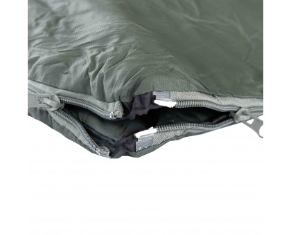 Спальний мішок Tramp Airy Light ковдра з капюшоном (лівий) yellow/grey UTRS-056 купити