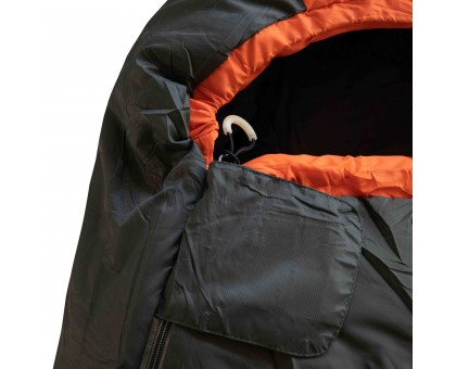 Спальний мішок Tramp Boreal Regular кокон: купити orange/grey -5°C (правий)