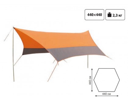 Тент Tramp Lite Tent orang: легкий намет зі стійками для кемпінгу | Купити
