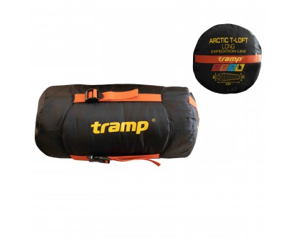 Спальний мішок Tramp Arctic Long кокон правий orange/grey: купити для екстриму!