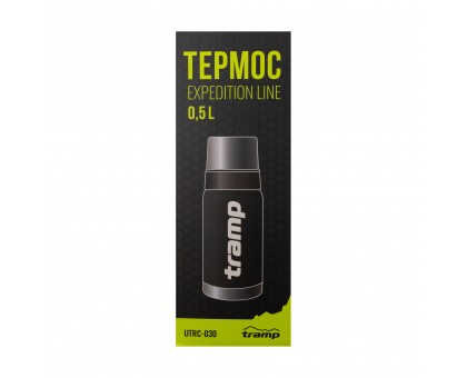 Термос TRAMP Expedition Line 0,5 л UTRC-030 Чорний: купити, ціна, відгуки Tramp