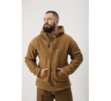 Флісова кофта Грізлі Койот (фліс щільністю 550 гр/м)