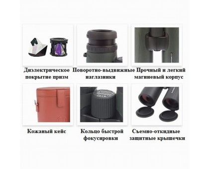 Бінокль Hawke Sapphire Top Hinge ED 8x42 (Black)