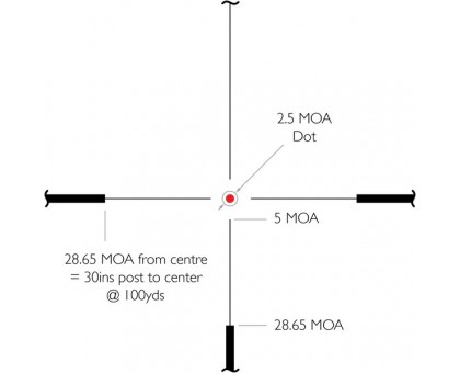 Оптичний приціл  Hawke Endurance 30 WA 1.5-6x44 (L4A IR Dot)