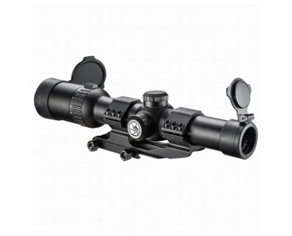 Оптичний приціл Barska AR6 Tactical 1-6x24 (IR Mil-Dot R/G)