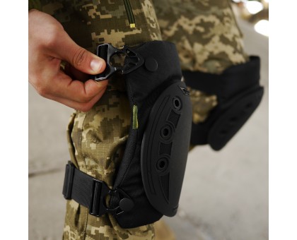 Наколінники KIBORG USA tactical чорні