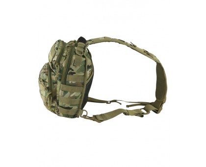 Рюкзак тактичний однолямковий KOMBAT UK Mini Molle Recon Shoulder Bag Multicam