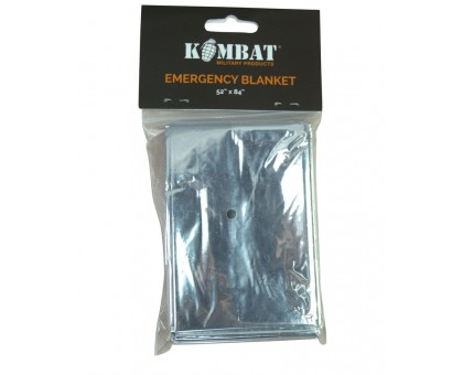 Ковдра з фольги KOMBAT UK Emergency Foil Blanket
