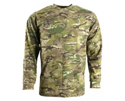 Кофта тактична KOMBAT UK Long Sleeve T-shirt Multicam