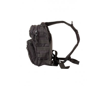 Рюкзак тактичний однолямковий KOMBAT UK Mini Molle Recon Shoulder Bag Black